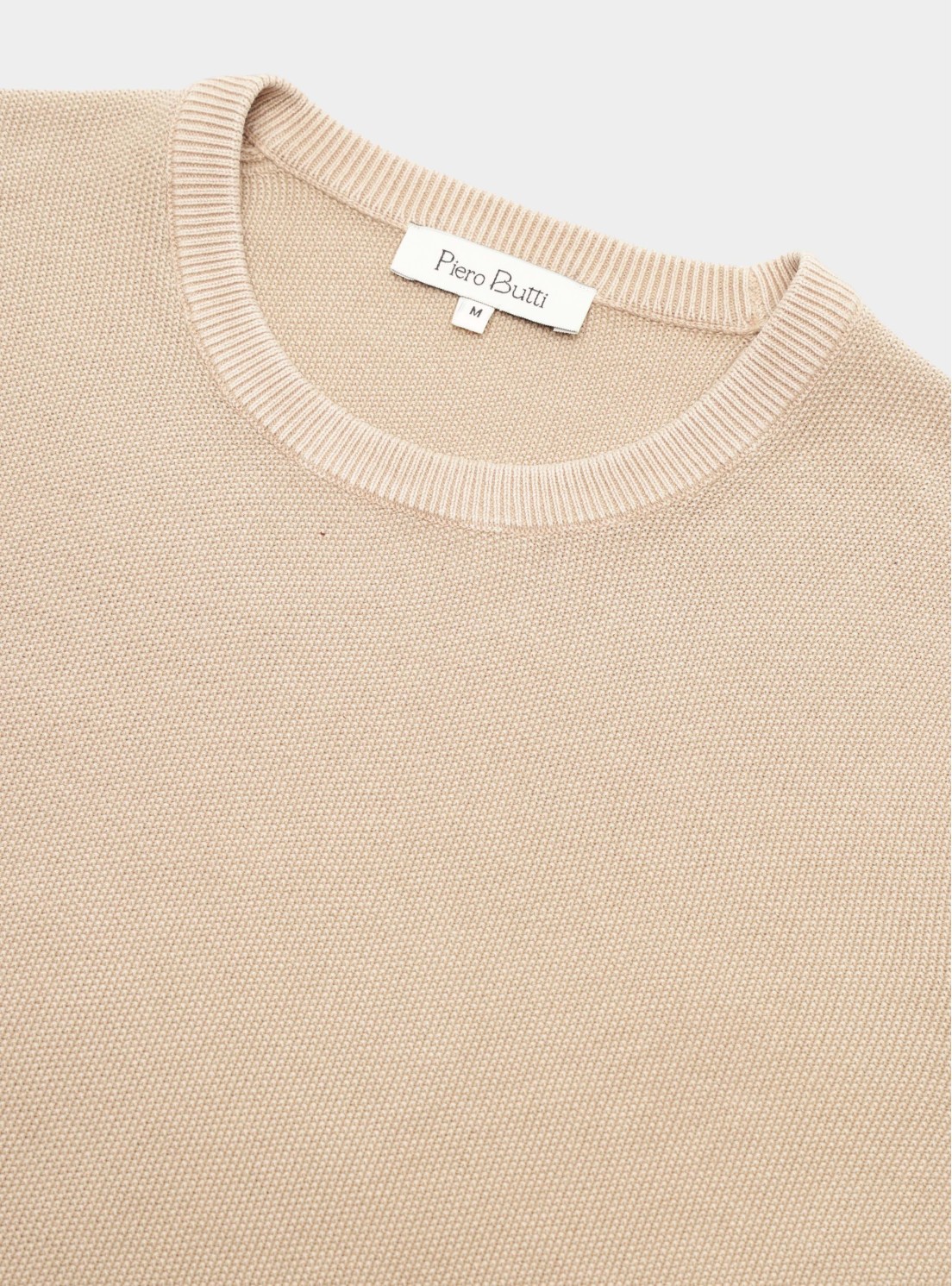 Sweater Stone Wash Regular Fit Café Piero Butti Sweater Stone Wash Regular Fit Café Piero Butti