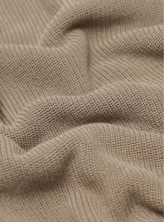 Sweater Cuello Alto Regular Fit Café Piero Butti Sweater Cuello Alto Regular Fit Café Piero Butti