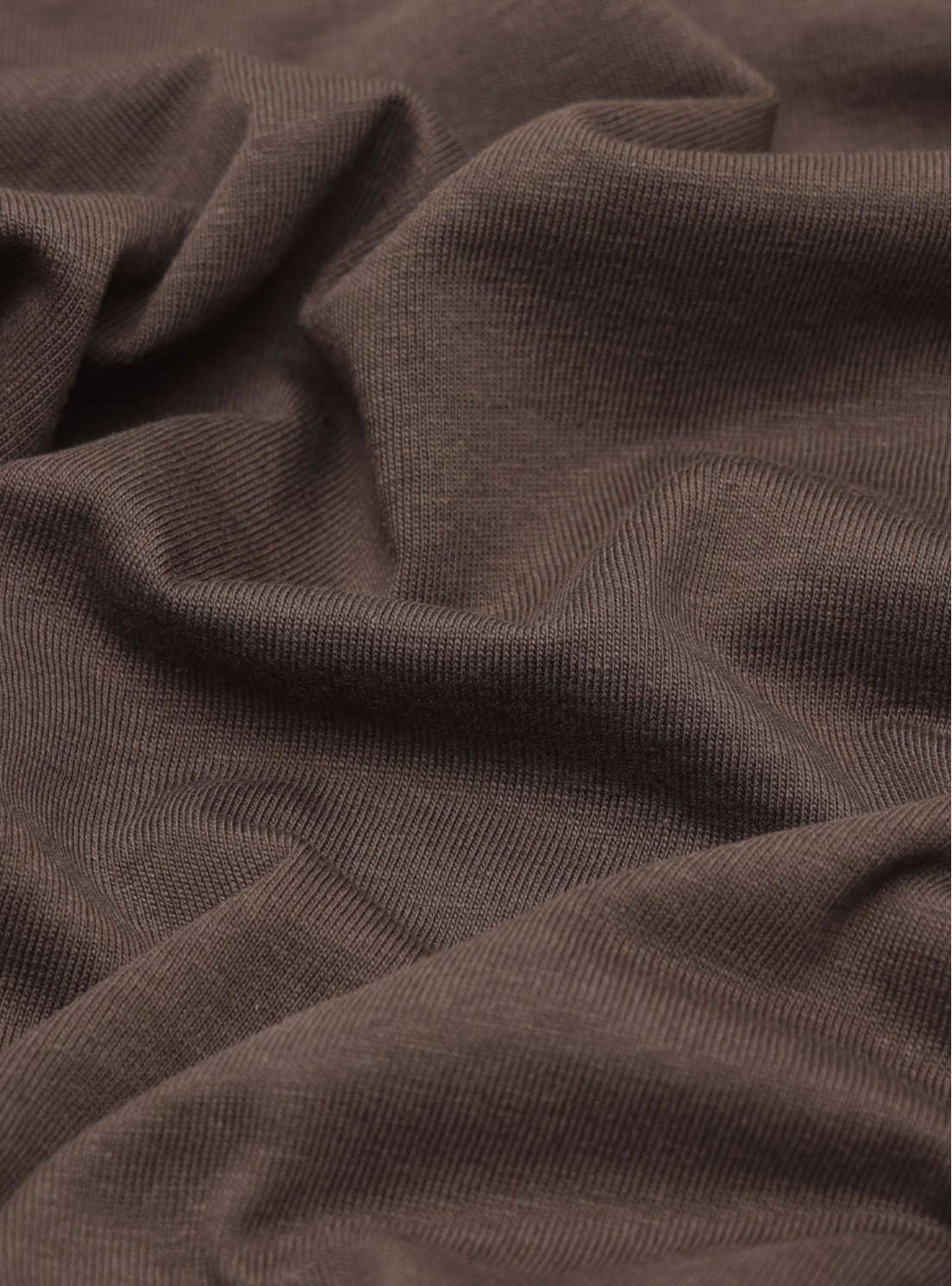Polera Cuello Redondo Regular Fit Café Piero Butti Polera Cuello Redondo Regular Fit Café Piero Butti