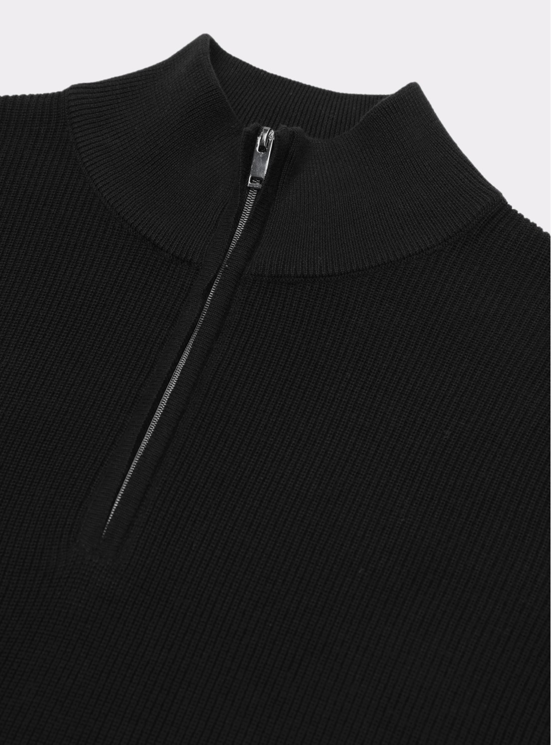Sweater Cuello Alto Regular Fit Negro Piero Butti Sweater Cuello Alto Regular Fit Negro Piero Butti