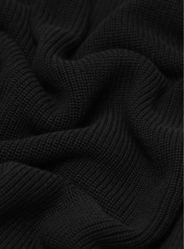 Sweater Cuello Alto Regular Fit Negro Piero Butti Sweater Cuello Alto Regular Fit Negro Piero Butti