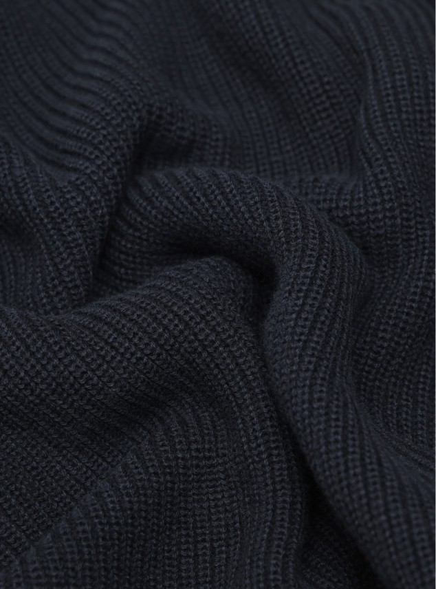 Cárdigan Texturado Regular Fit Azul Marino Piero Butti Cárdigan Texturado Regular Fit Azul Marino Piero Butti
