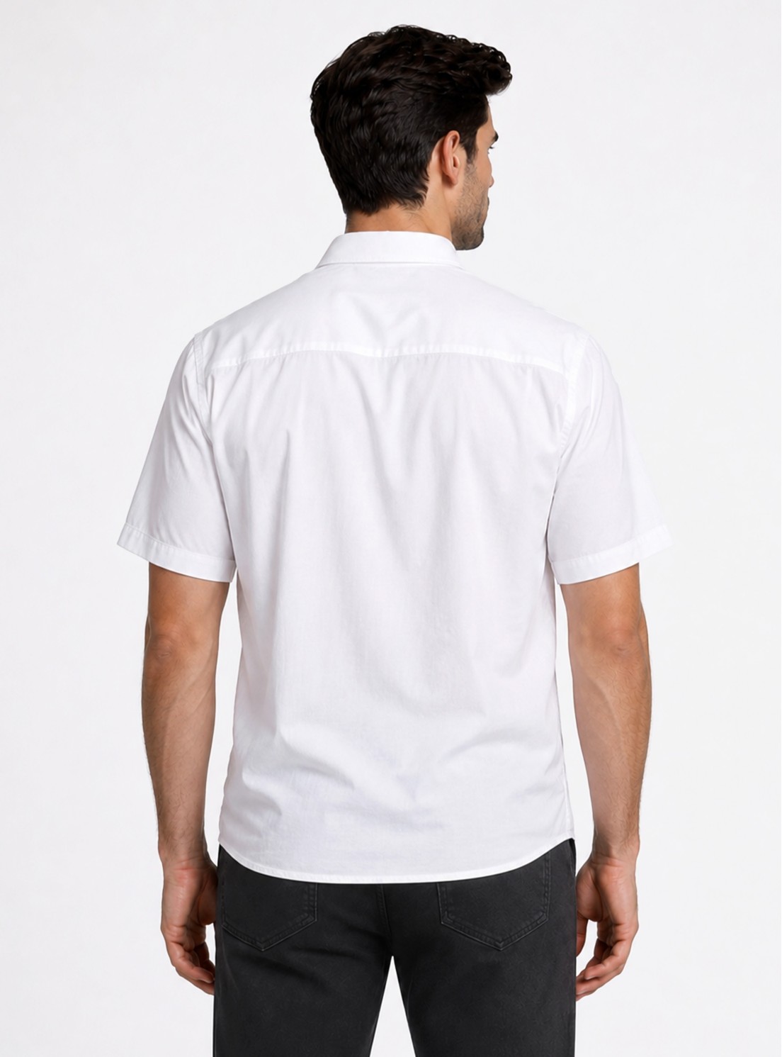 Camisa Lisa Regular Fit Blanco Piero Butti Camisa Lisa Regular Fit Blanco Piero Butti