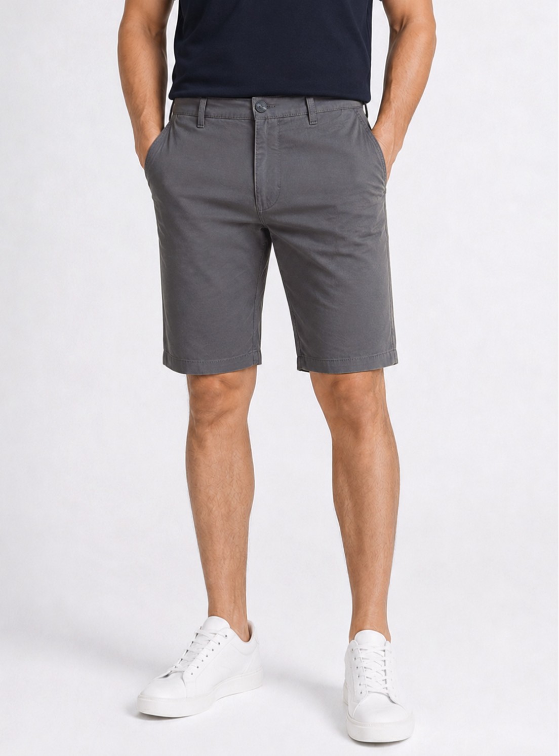 Bermuda Lisa Spandex Regular Fit Gris Piero Butti Bermuda Lisa Spandex Regular Fit Gris Piero Butti