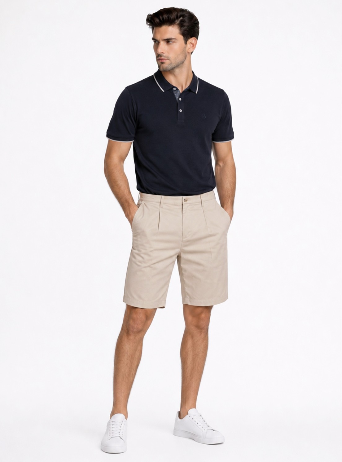 Bermuda Lisa Spandex Regular Fit Arena Piero Butti Bermuda Lisa Spandex Regular Fit Arena Piero Butti