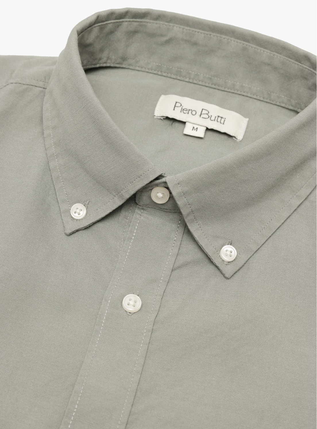 Camisa Lisa Regular Fit Verde Piero Butti Camisa Lisa Regular Fit Verde Piero Butti