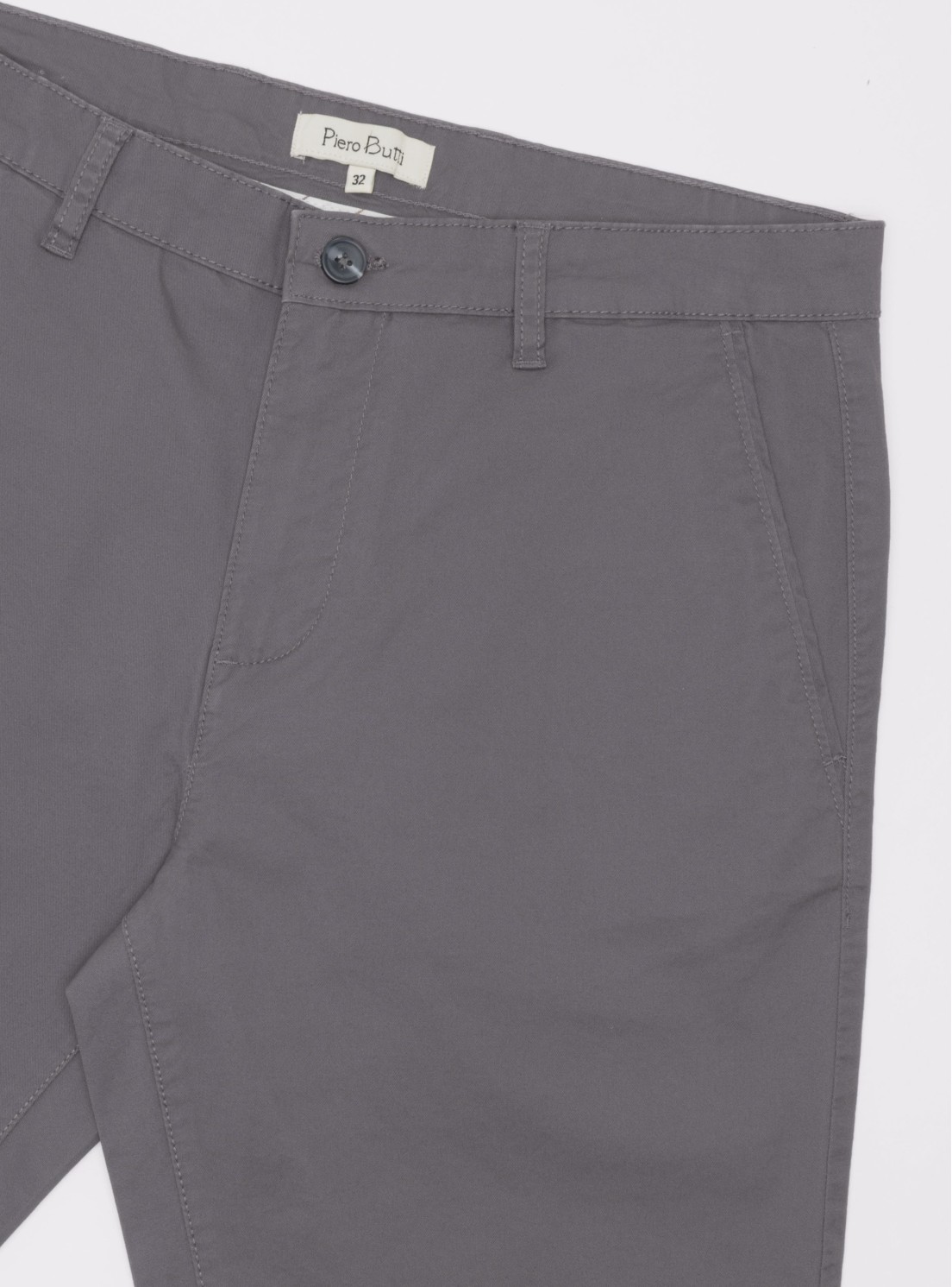 Bermuda Lisa Spandex Regular Fit Gris Piero Butti Bermuda Lisa Spandex Regular Fit Gris Piero Butti