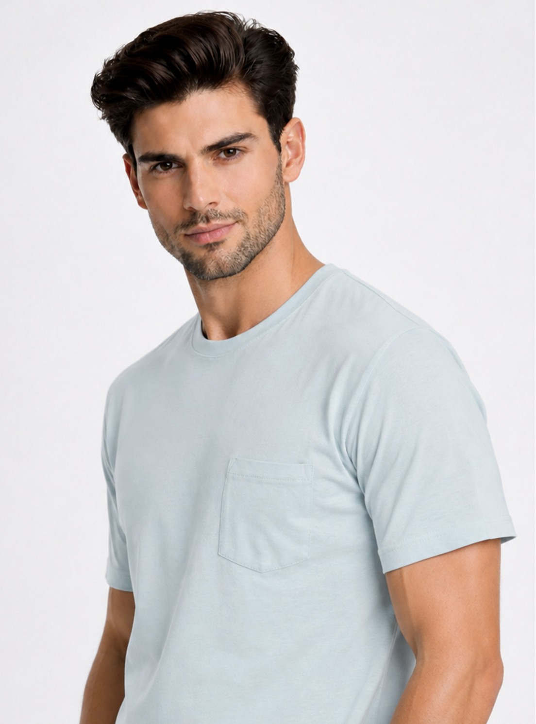 Polera Cuello Redondo Regular Fit Verde Piero Butti Polera Cuello Redondo Regular Fit Verde Piero Butti