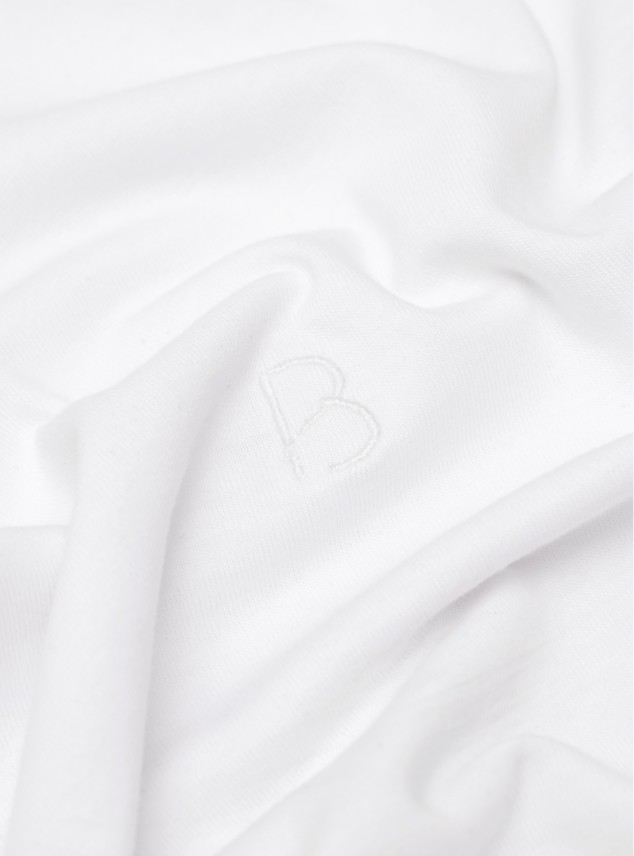 Polera Cuello V Regular Fit Blanco Piero Butti Polera Cuello V Regular Fit Blanco Piero Butti