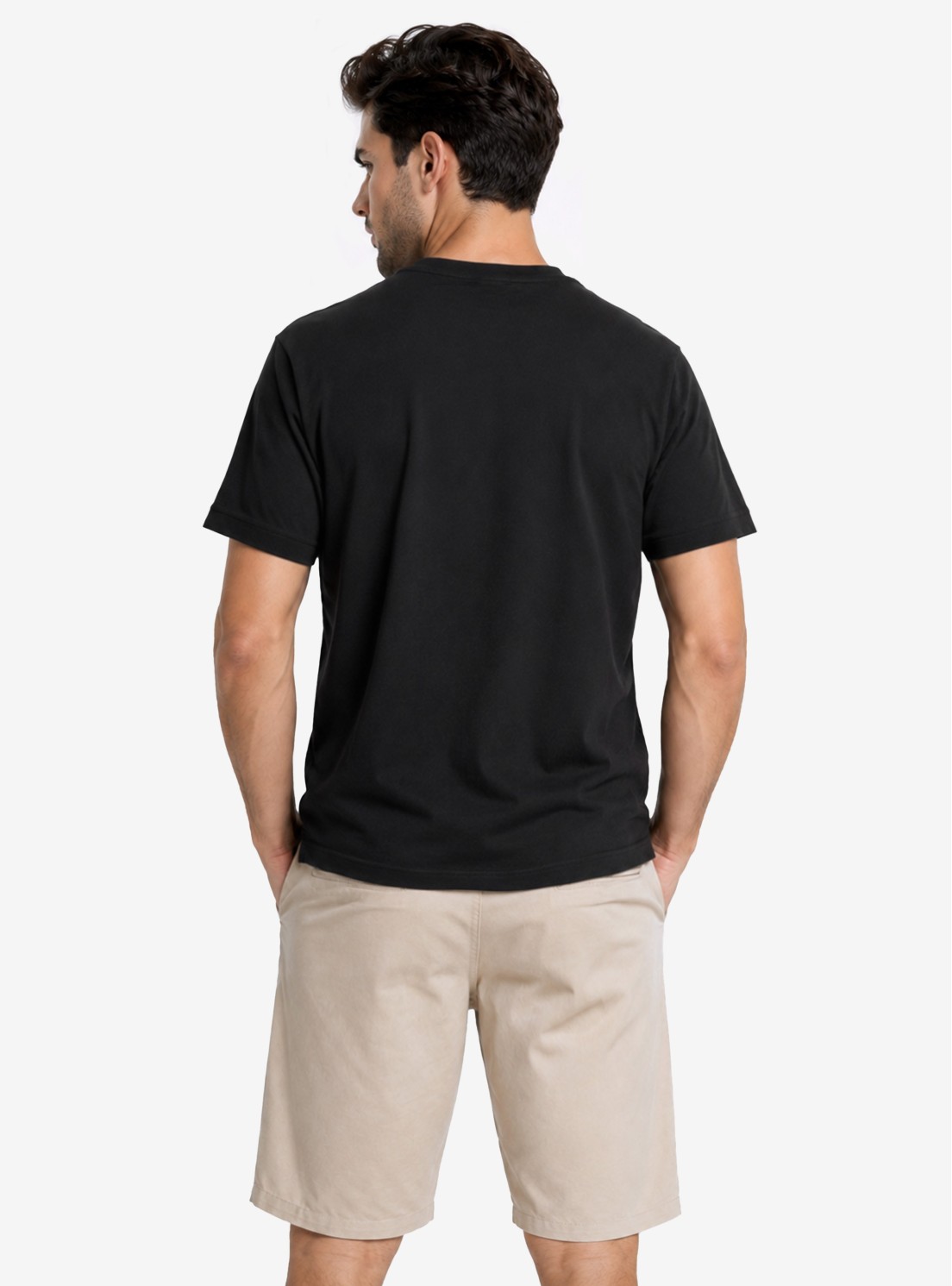 Polera Cuello V Regular Fit Negro Piero Butti Polera Cuello V Regular Fit Negro Piero Butti