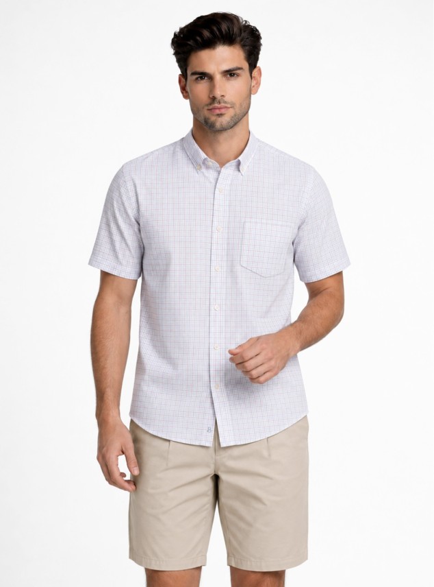Camisa A Cuadros Regular Fit Rojo Piero Butti Camisa A Cuadros Regular Fit Rojo Piero Butti
