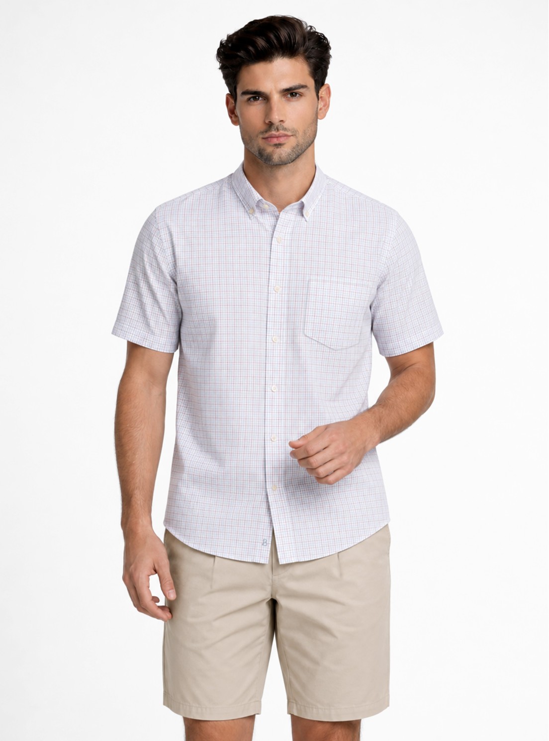 Camisa A Cuadros Regular Fit Rojo Piero Butti Camisa A Cuadros Regular Fit Rojo Piero Butti