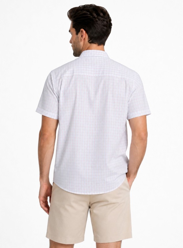 Camisa A Cuadros Regular Fit Rojo Piero Butti Camisa A Cuadros Regular Fit Rojo Piero Butti