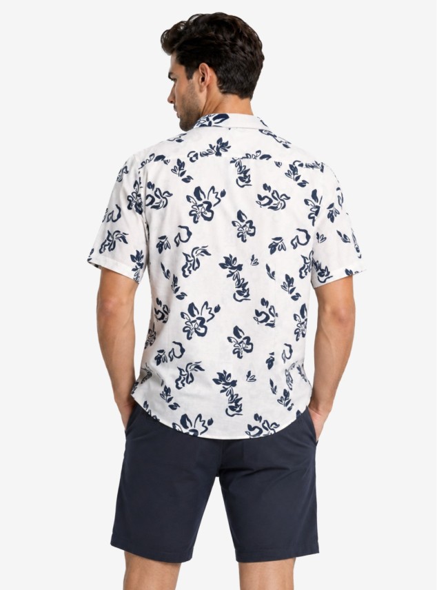 Camisa Print Regular Fit Azul Piero Butti Camisa Print Regular Fit Azul Piero Butti