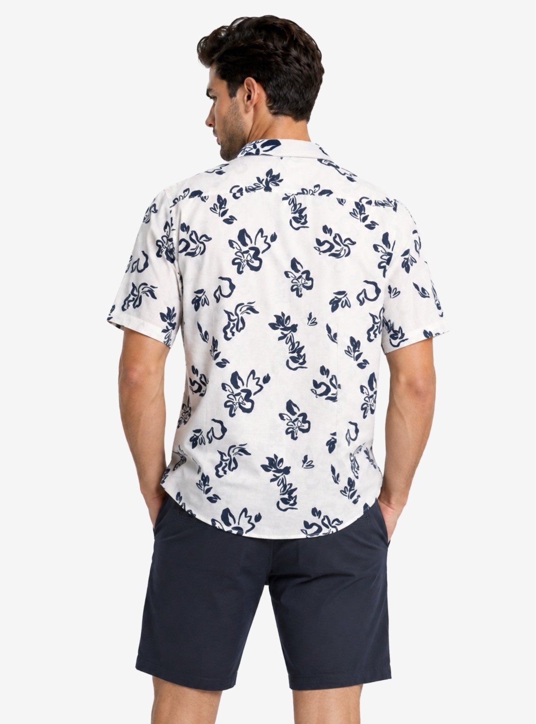 Camisa Print Regular Fit Azul Piero Butti Camisa Print Regular Fit Azul Piero Butti