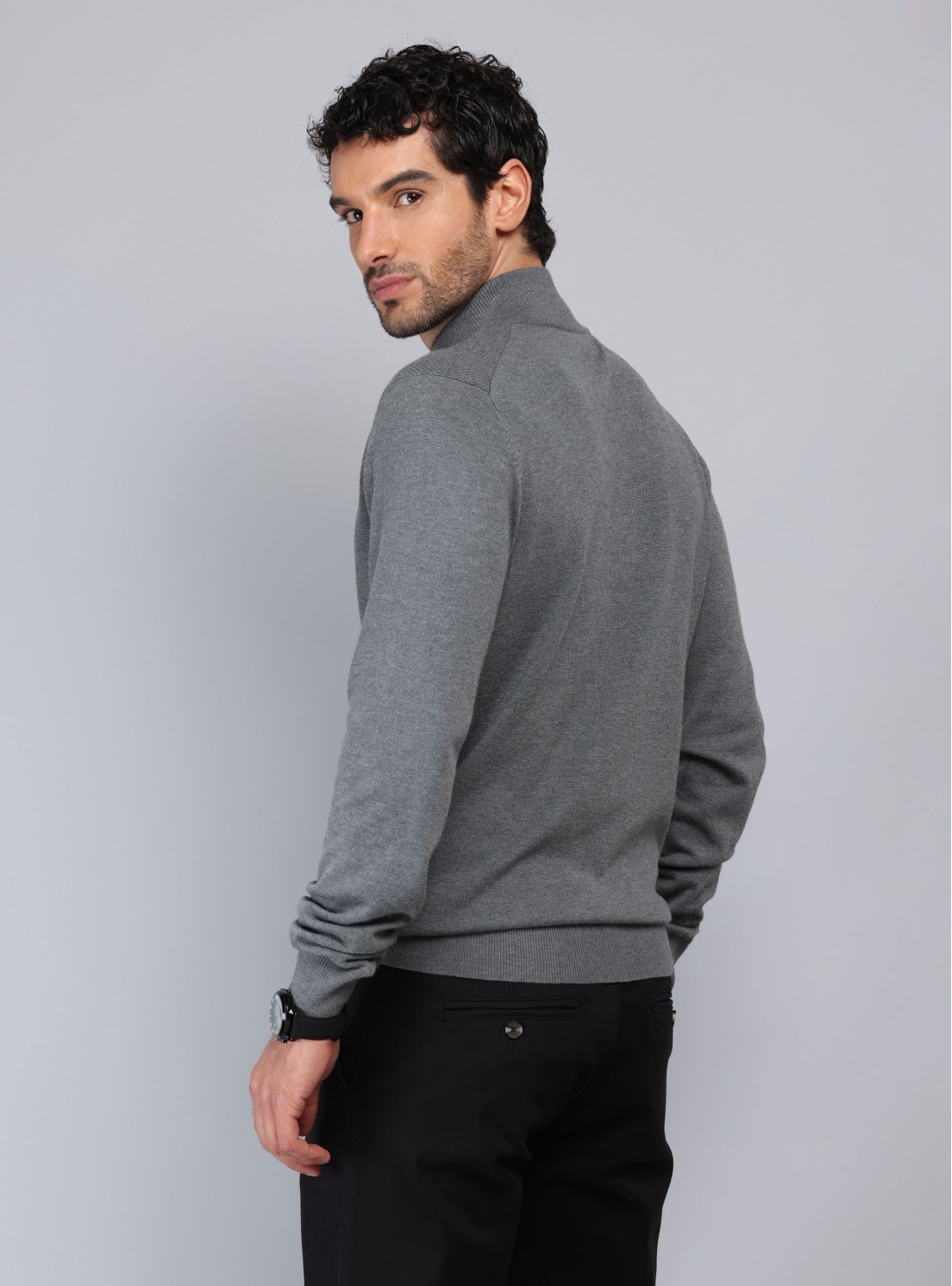 Sweater Texturado Cuello Alto Piero Butti Sweater Texturado Cuello Alto Piero Butti
