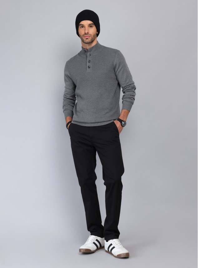Sweater Texturado Cuello Alto Piero Butti Sweater Texturado Cuello Alto Piero Butti