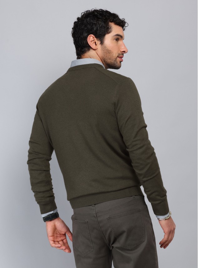Sweater Liso Cuello V Piero Butti Sweater Liso Cuello V Piero Butti