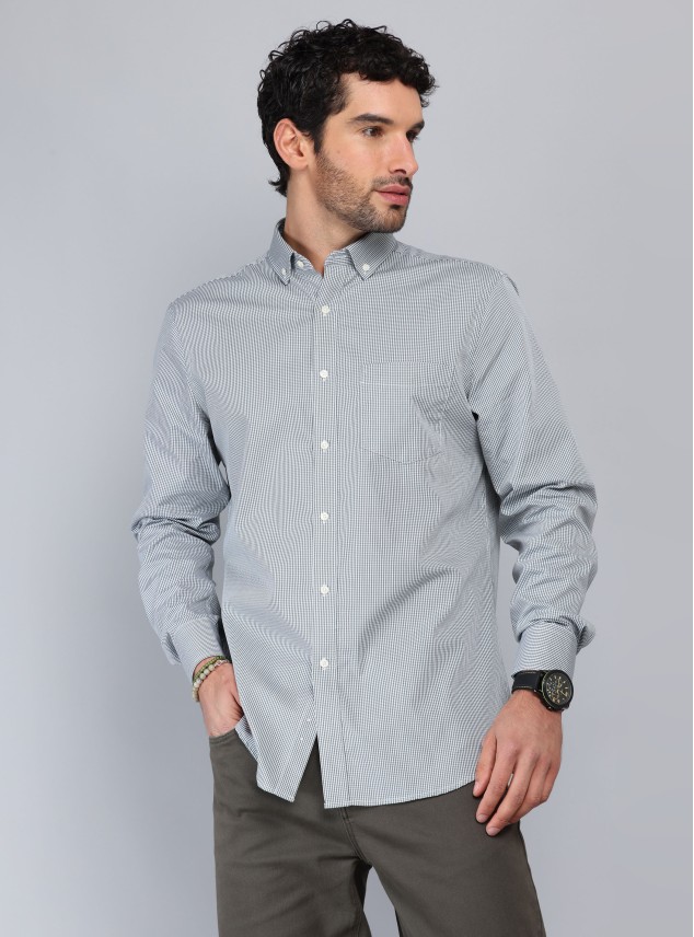 Camisa Cuadros Tailored Fit Verde Piero Butti Camisa Cuadros Tailored Fit Verde Piero Butti