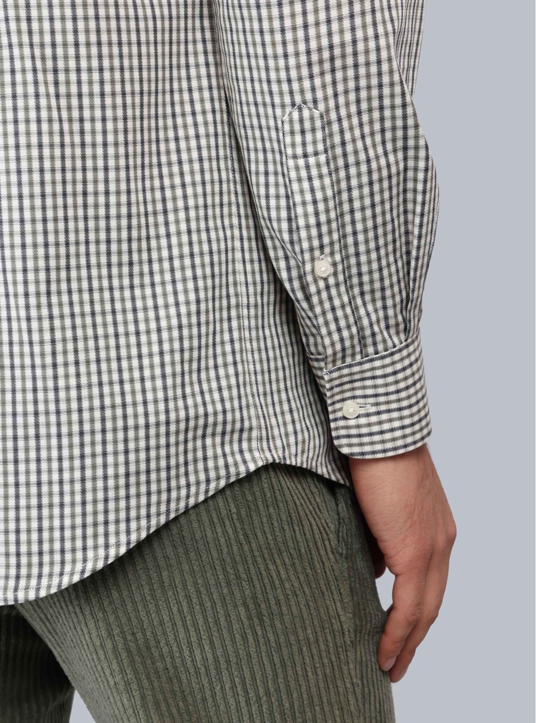 Camisa Cuadros Tailored Fit Oliva Piero Butti Camisa Cuadros Tailored Fit Oliva Piero Butti