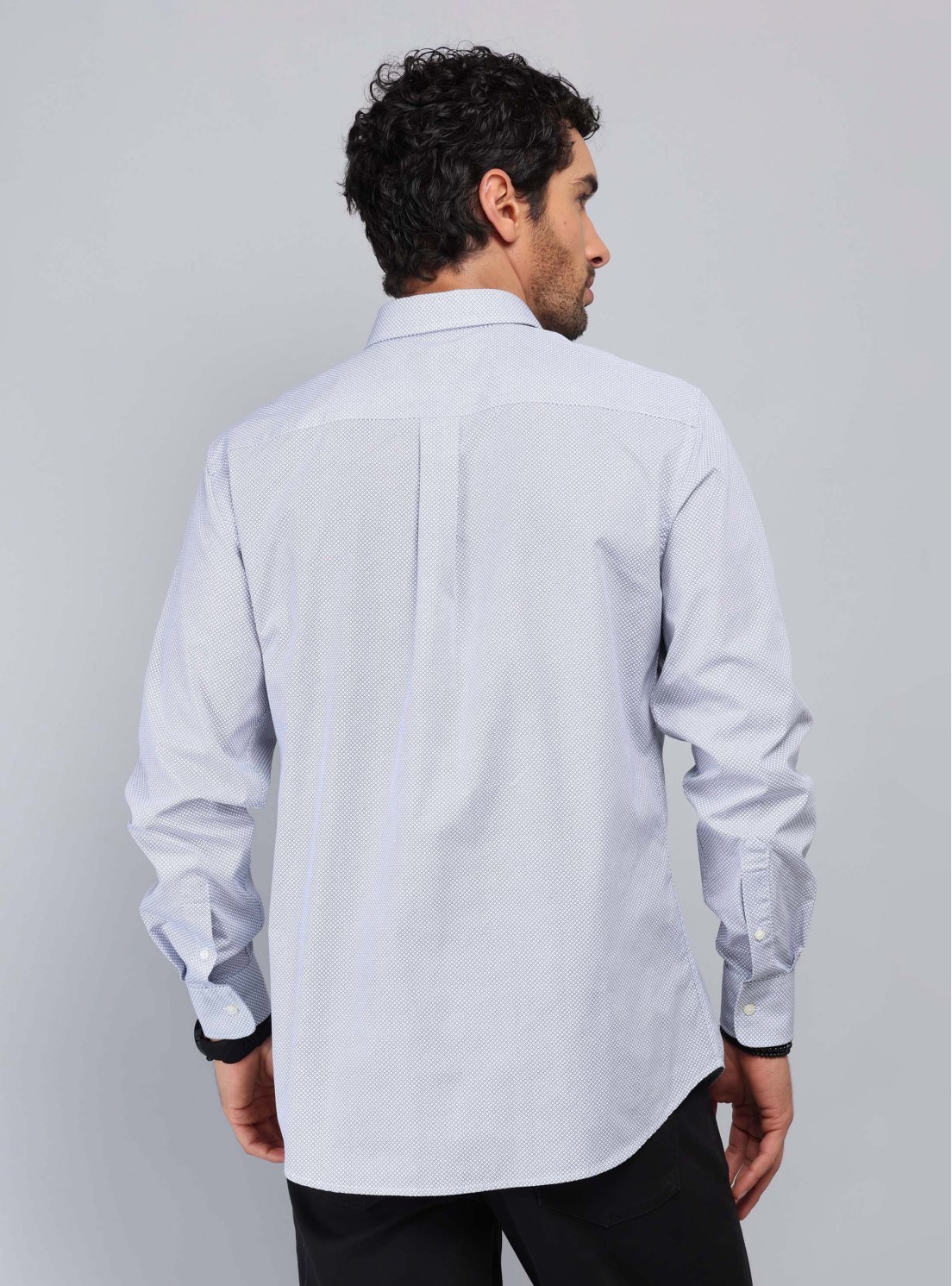 Camisa Print Tailored Fit Azul Piero Butti Camisa Print Tailored Fit Azul Piero Butti