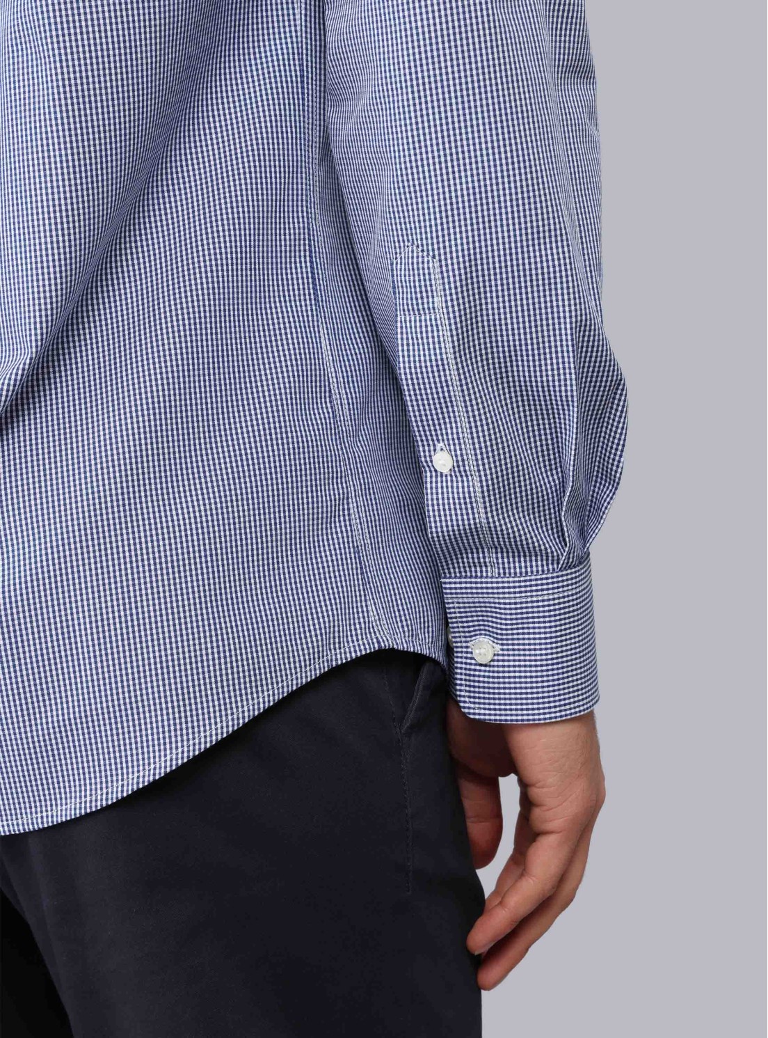 Camisa Cuadros Tailored Fit Azul Marino Piero Butti Camisa Cuadros Tailored Fit Azul Marino Piero Butti