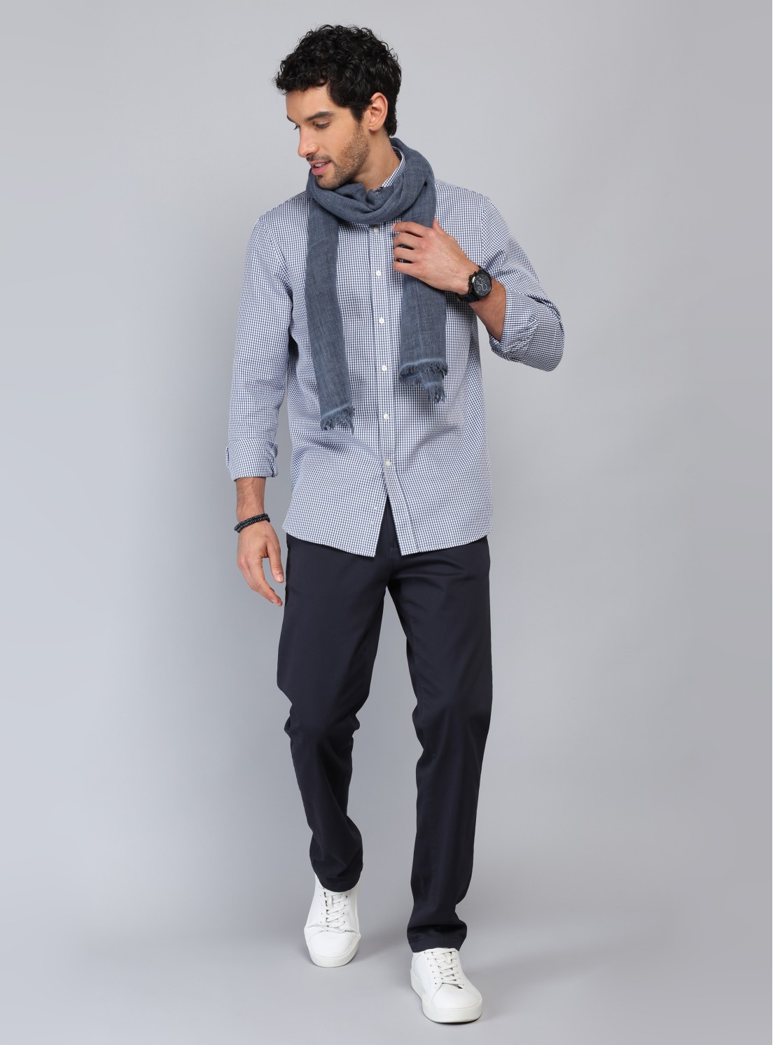 Camisa Cuadros Tailored Fit Azul Marino Piero Butti Camisa Cuadros Tailored Fit Azul Marino Piero Butti