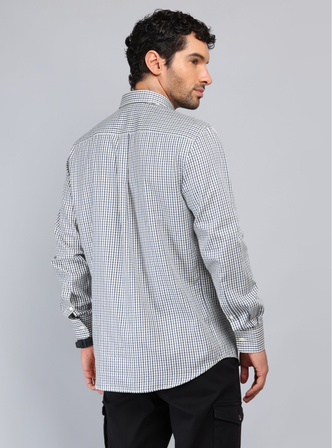 Camisa Cuadros Tailored Fit Azul Marino Piero Butti Camisa Cuadros Tailored Fit Azul Marino Piero Butti