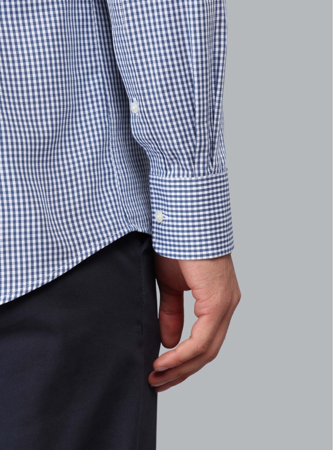Camisa Cuadros Tailored Fit Azul Marino Piero Butti Camisa Cuadros Tailored Fit Azul Marino Piero Butti