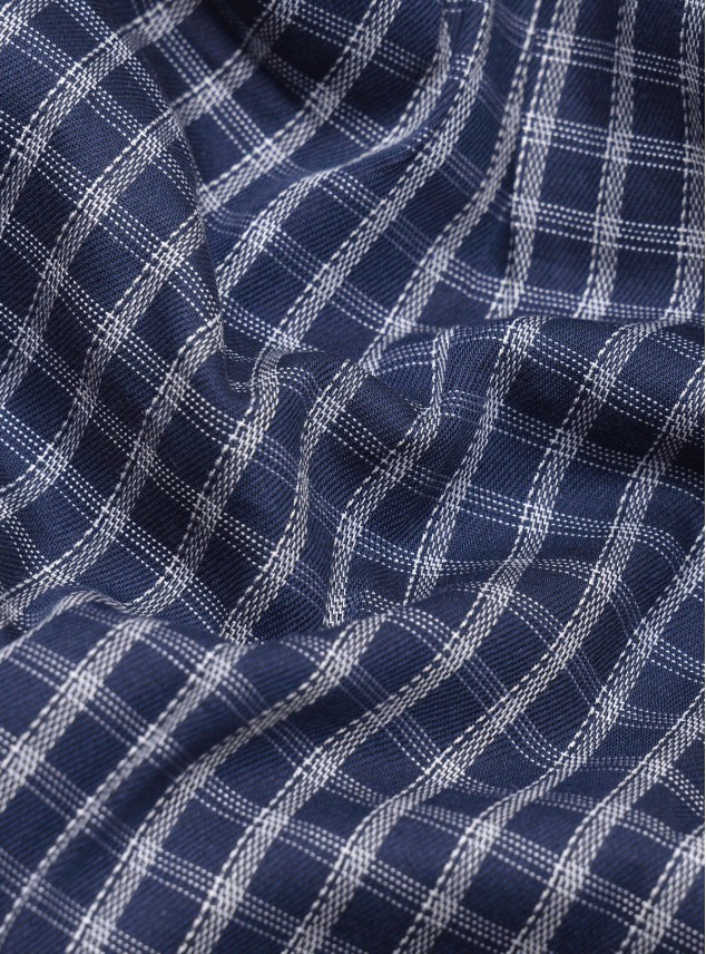 Camisa Cuadros Tailored Fit Azul Marino Piero Butti Camisa Cuadros Tailored Fit Azul Marino Piero Butti