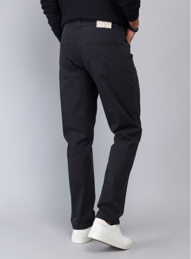 Pantalón 5 Pocket Regular Fit Azul Marino Piero Butti Pantalón 5 Pocket Regular Fit Azul Marino Piero Butti