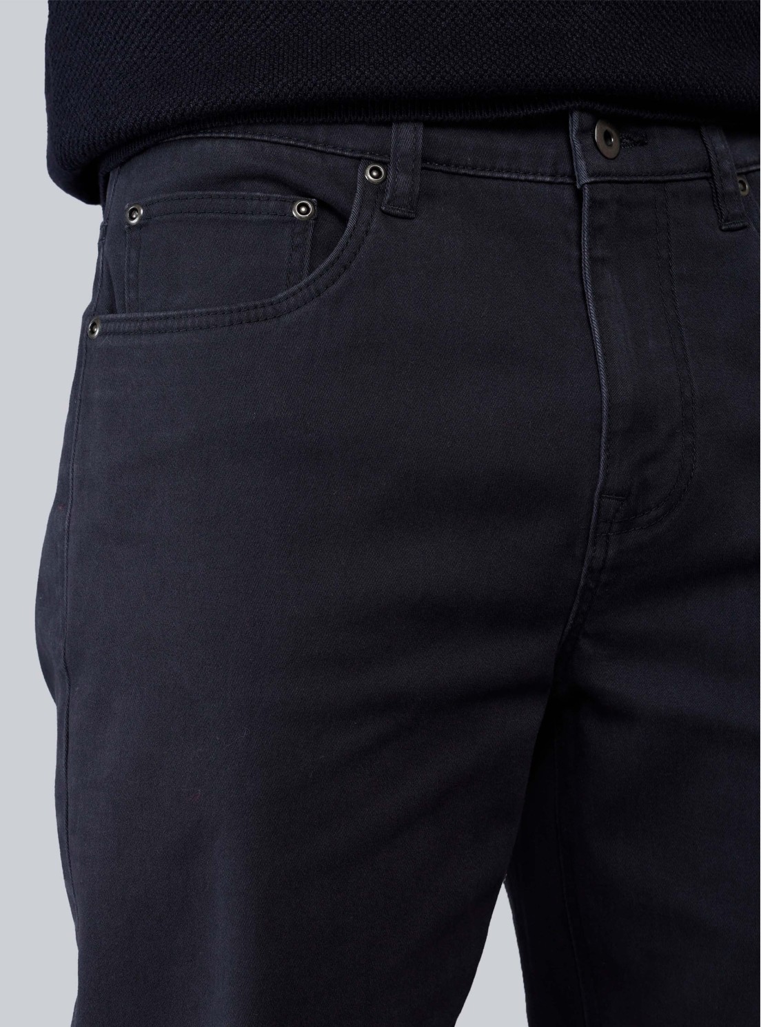 Pantalón 5 Pocket Regular Fit Azul Marino Piero Butti Pantalón 5 Pocket Regular Fit Azul Marino Piero Butti