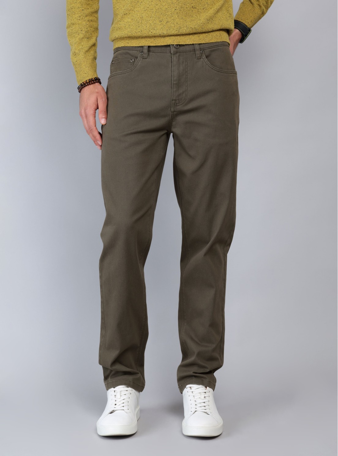 Pantalón 5 Pocket Regular Fit Oliva Piero Butti Pantalón 5 Pocket Regular Fit Oliva Piero Butti