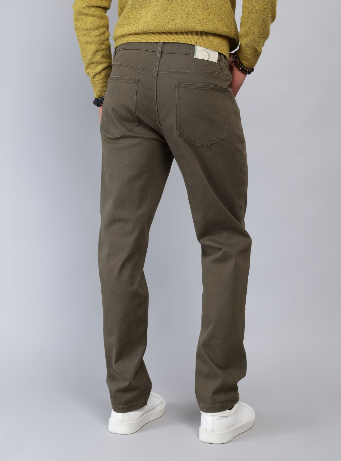Pantalón 5 Pocket Regular Fit Oliva Piero Butti Pantalón 5 Pocket Regular Fit Oliva Piero Butti