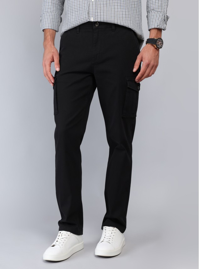 Pantalón Cargo Regular Fit Negro Piero Butti Pantalón Cargo Regular Fit Negro Piero Butti