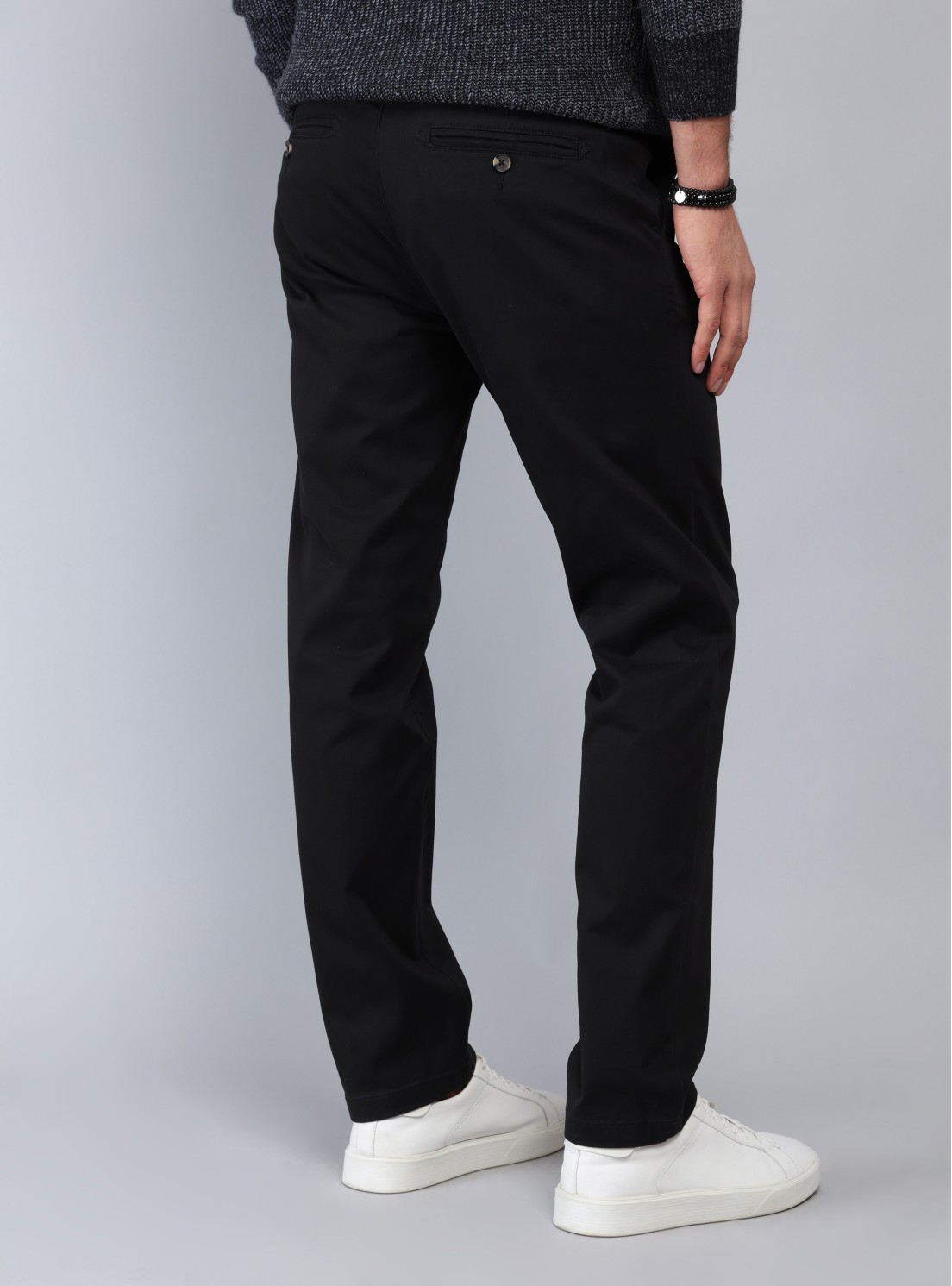 Pantalón Chino Spandex Regular Fit Negro Piero Butti Pantalón Chino Spandex Regular Fit Negro Piero Butti