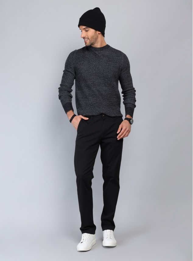 Pantalón Chino Spandex Regular Fit Negro Piero Butti Pantalón Chino Spandex Regular Fit Negro Piero Butti
